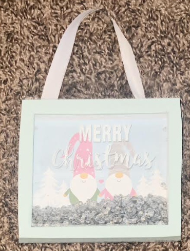 Gnoming Around: Gnome Holiday Sign