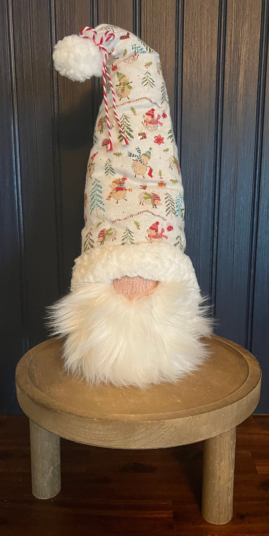 Gnoming Around: Gnome with Holiday Porcupine Hat