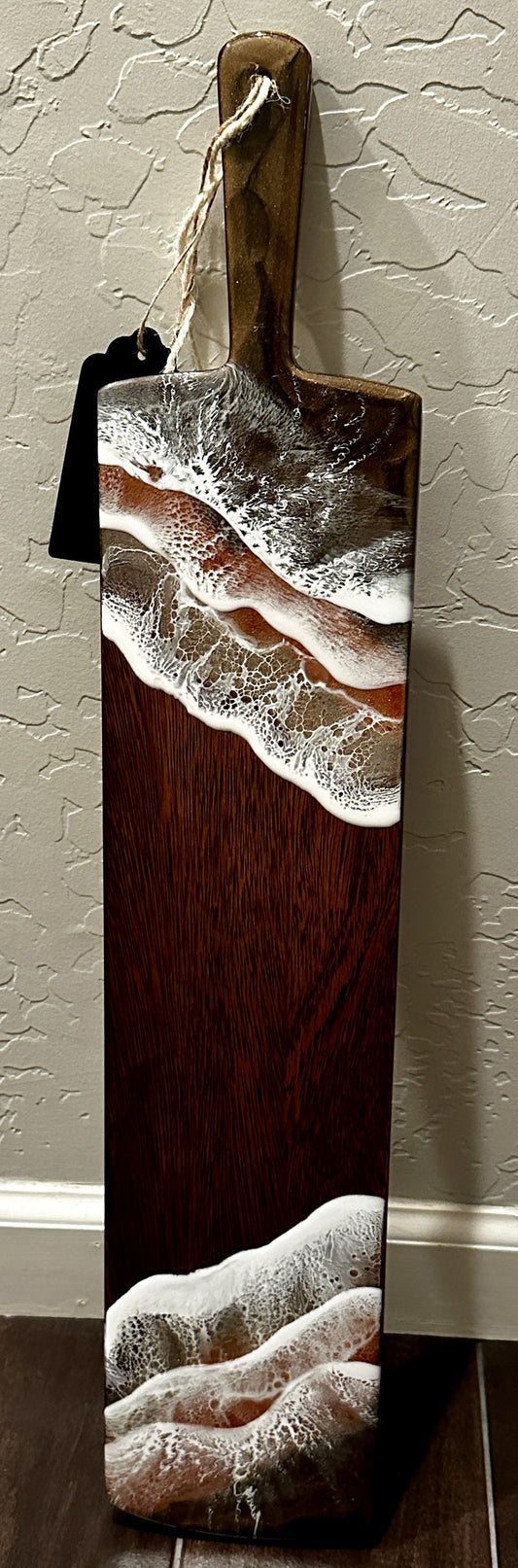 Golden Waves Charcuterie Board - Janine's Resin Creations
