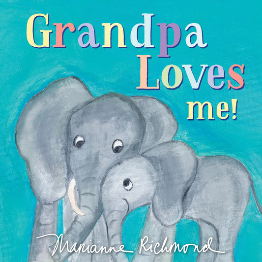 Grandpa Loves Me Book - Burlapitup-STV