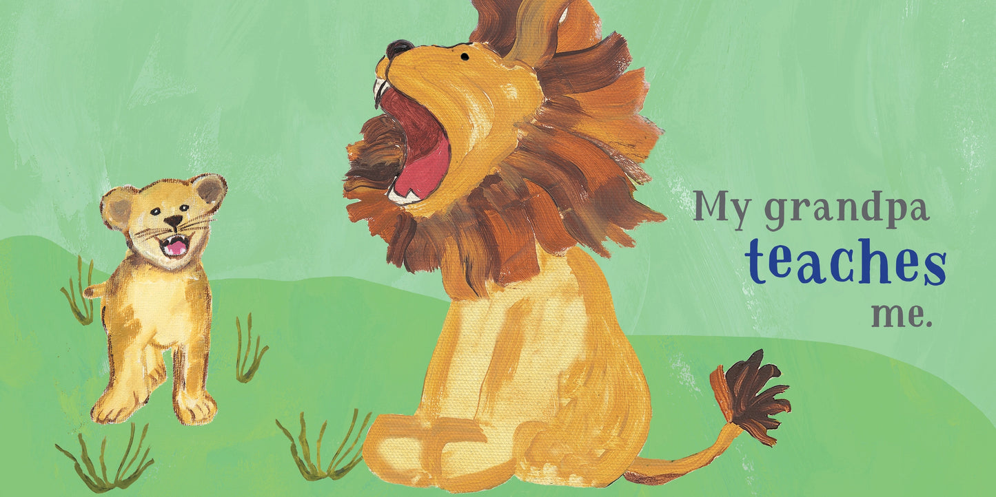 Grandpa Loves Me Book - Burlapitup-STV