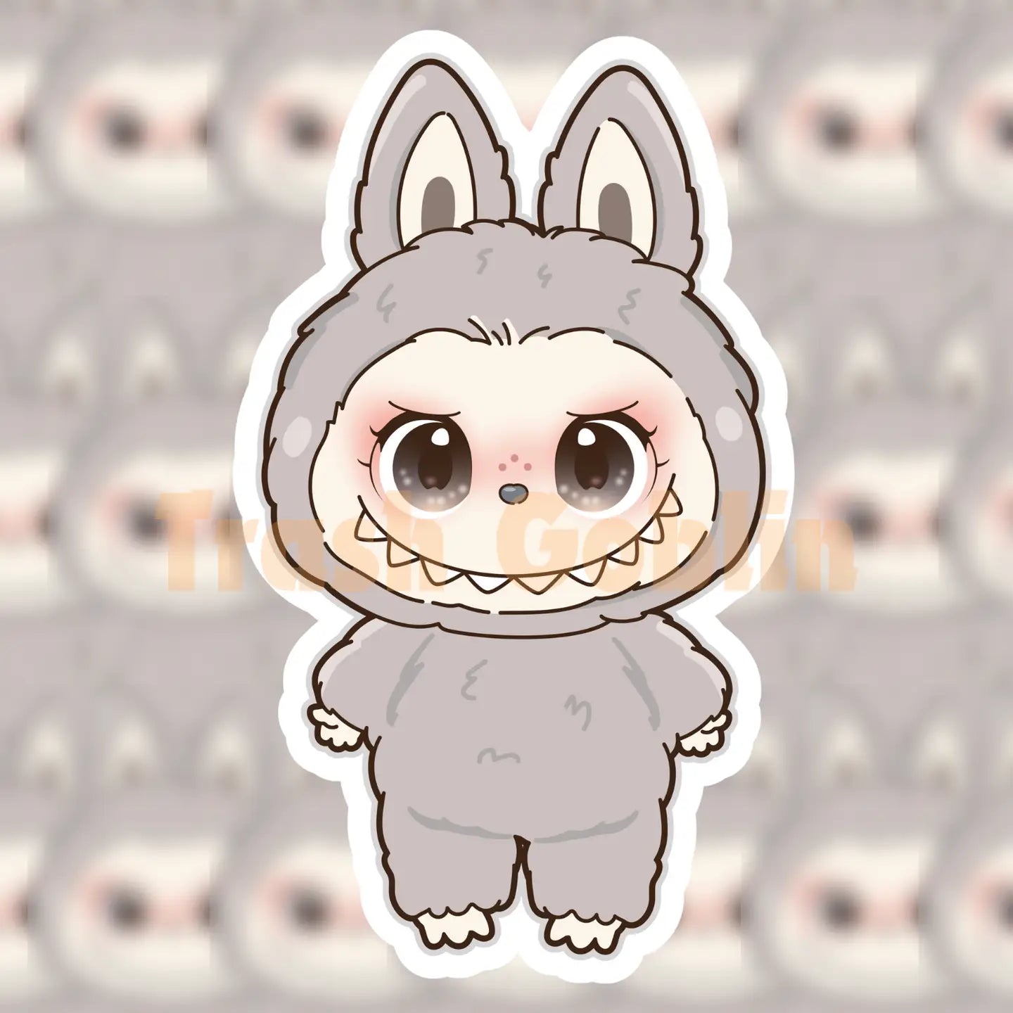 Labubu Vinyl Sticker -STV