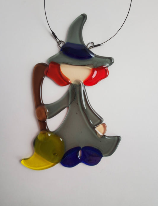 Halloween Suncatcher Witch