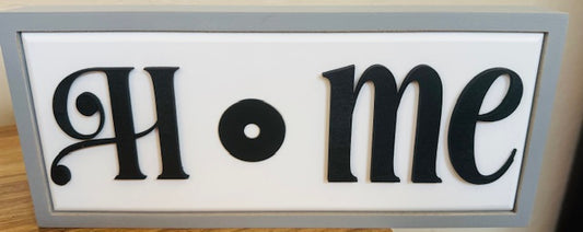Interchangeable Magnetic (HOME) Sign Base (Use 3"R Inserts) - STV