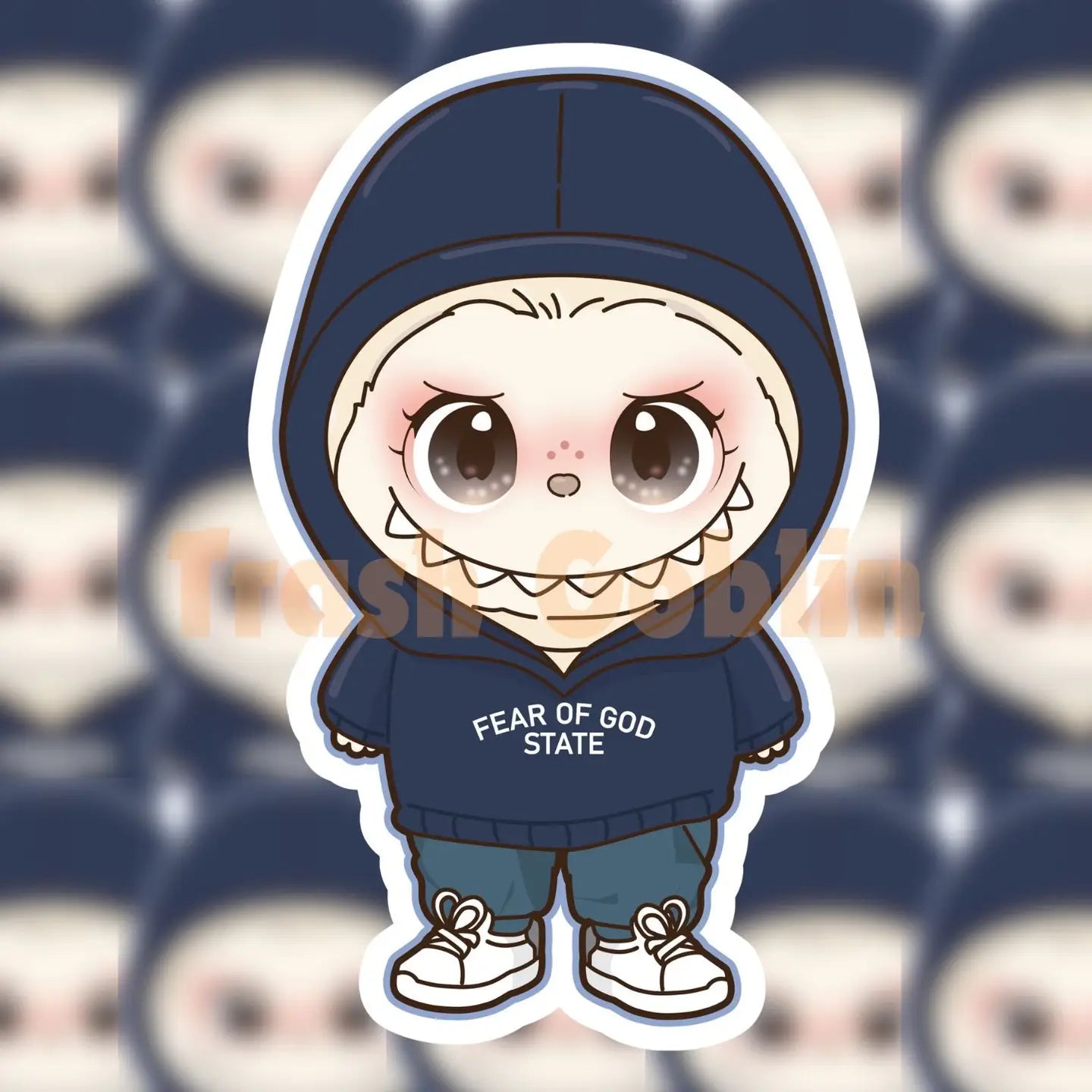 Labubu Vinyl Sticker -STV