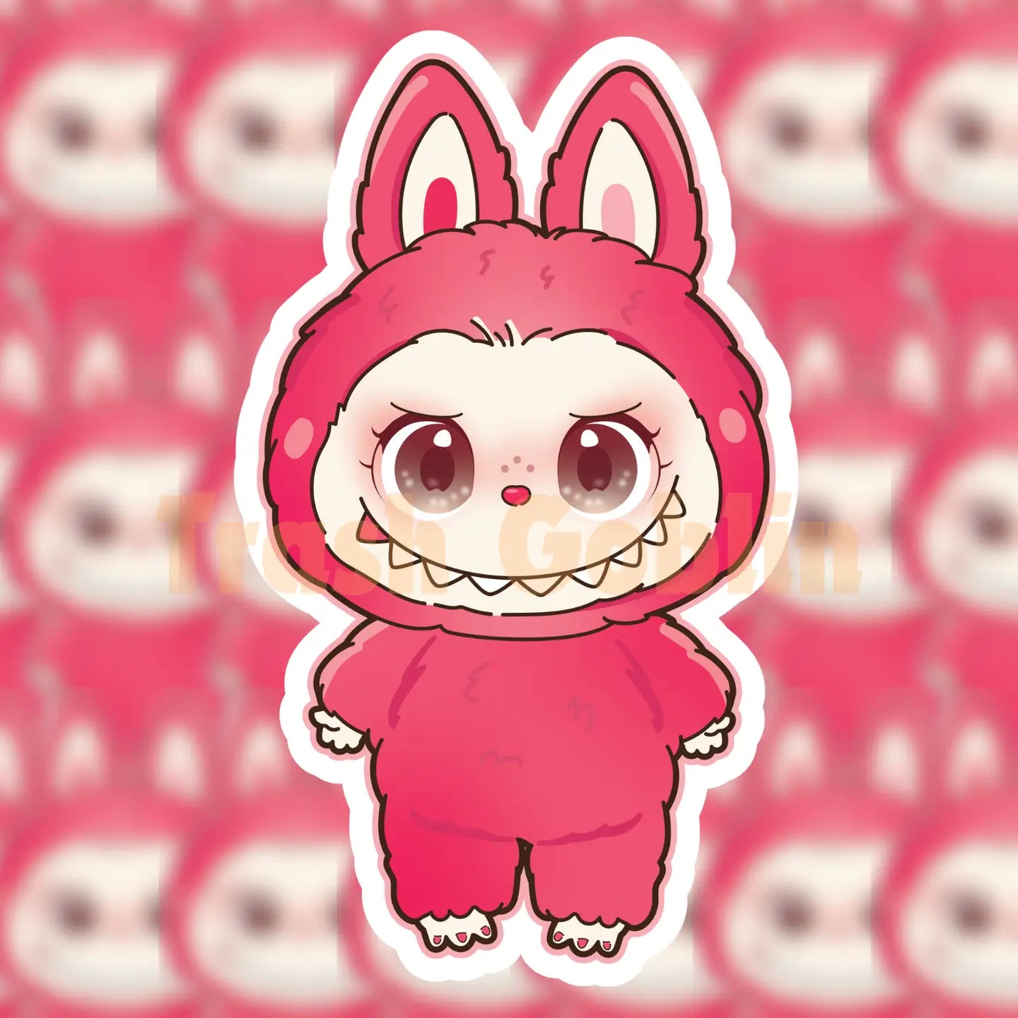 Labubu Vinyl Sticker -STV