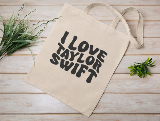 MM - I Love Taylor Swift Tote Bag
