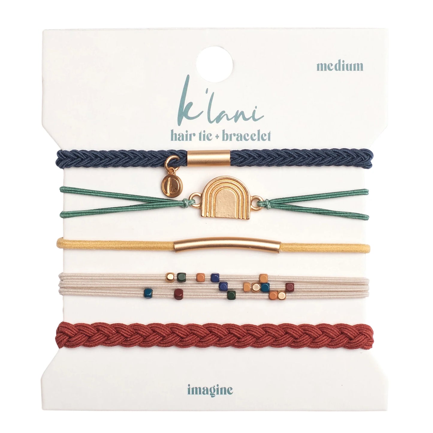 K'Lani Hair Tie + Bracelet - The Collective Market - STV