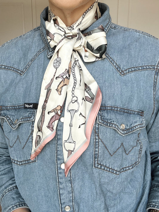 Derby Silk Ribbon Wild Rag