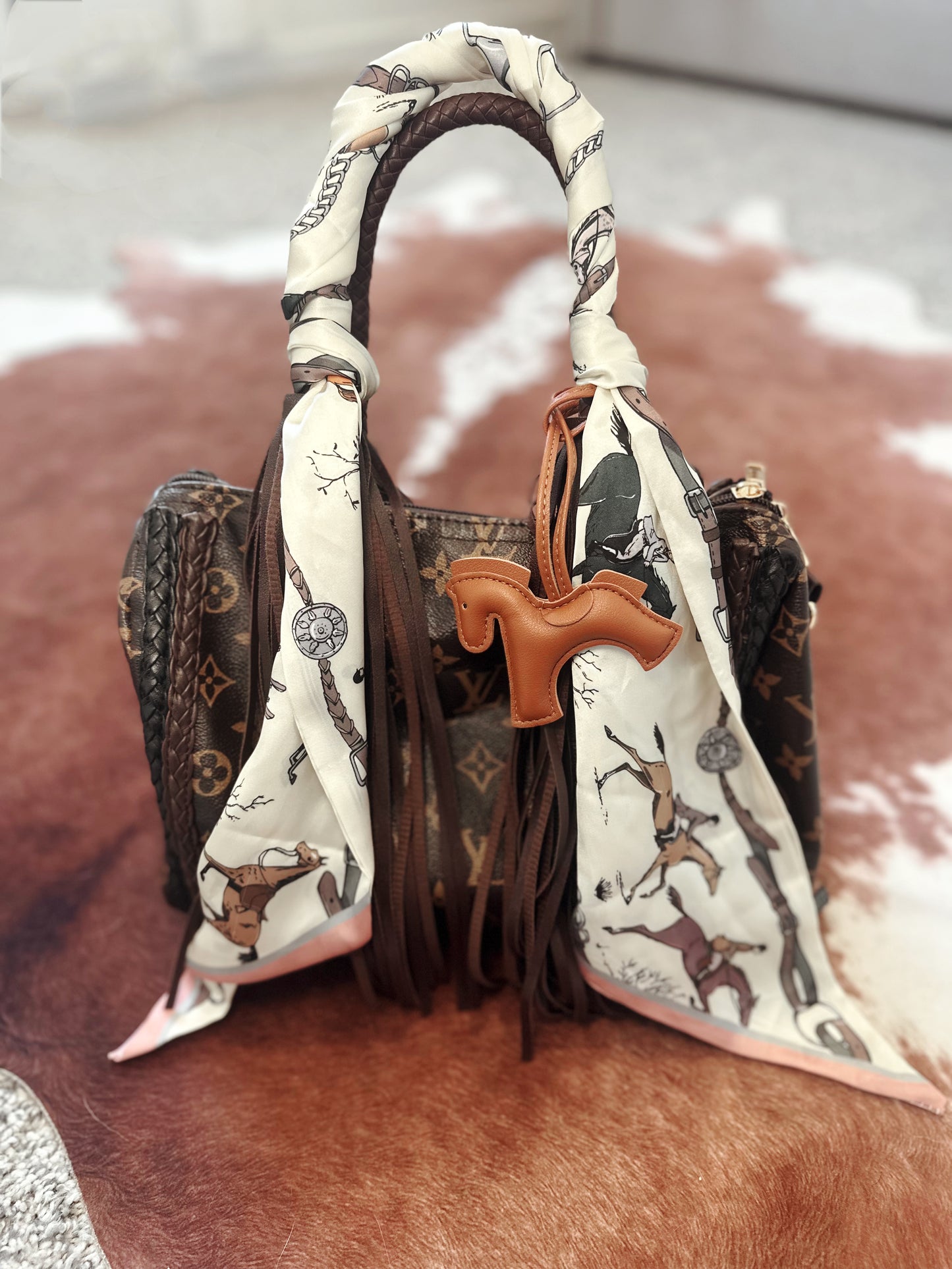 Derby Silk Ribbon Wild Rag