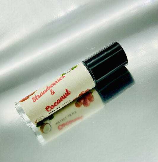 Strawberries & Coconut Perfume - Soulful Grace Shop