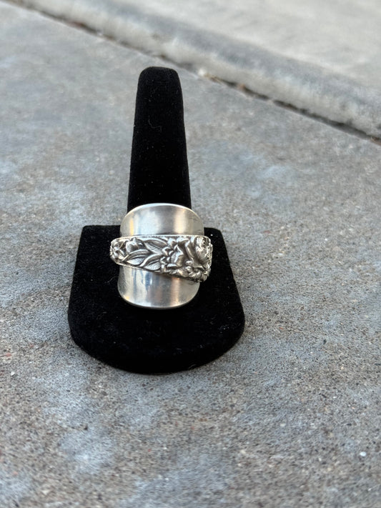 Betty Jean Co - .925 Size 9 Princess Spoon Ring