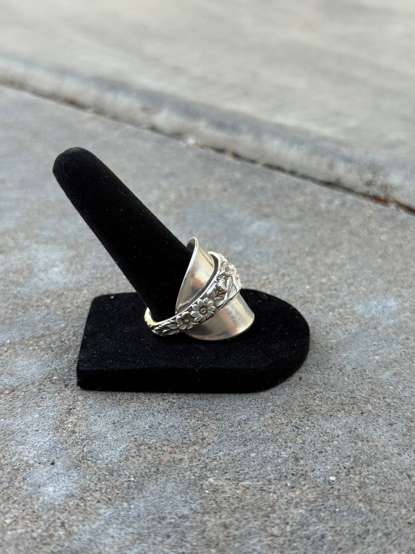 Betty Jean Co - .925 Size 9 Princess Spoon Ring