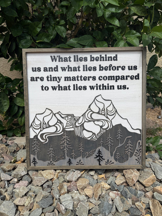 XL Within Us Sign