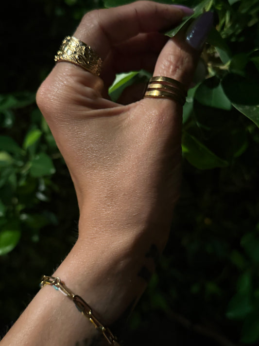 Gold Fork Ring - Betty Jean Co