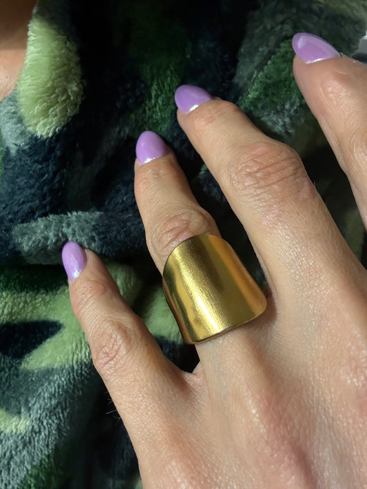 Betty Jean Co - Gold Spoon Head Ring