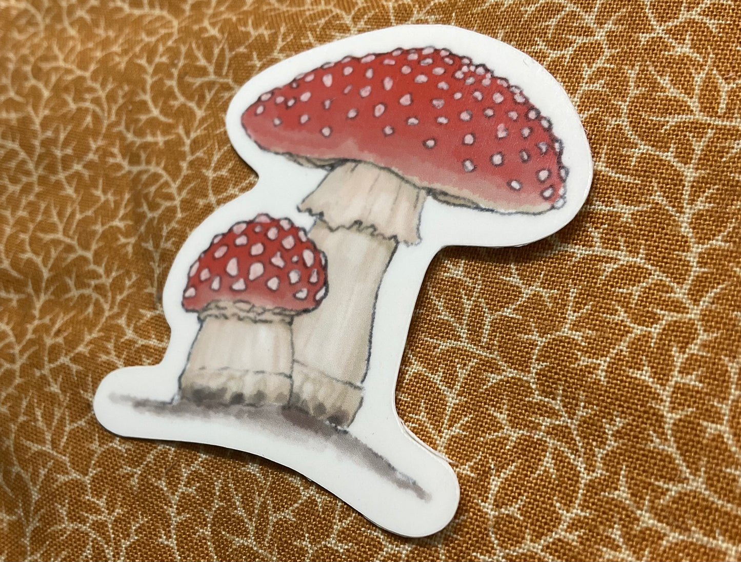 Amanita Mushroom Sticker