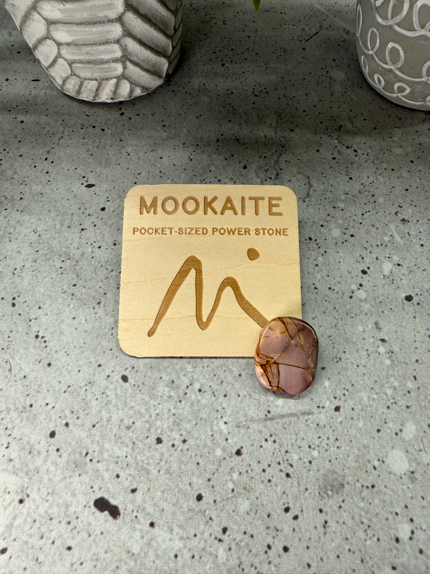 Pocket Stone w/Card STV