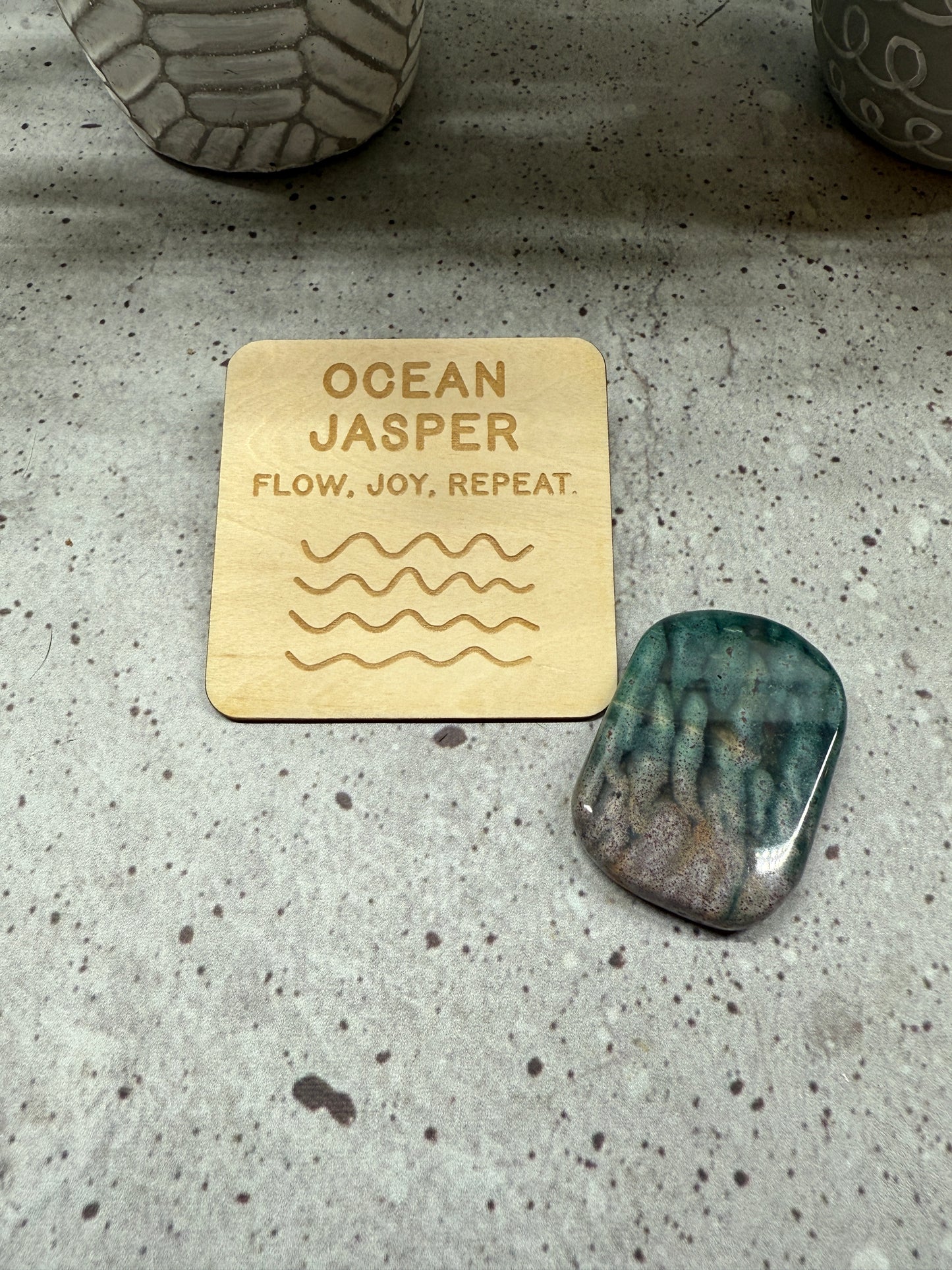 Pocket Stone w/Card STV