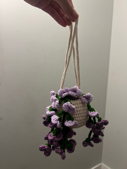 crochet plant pot