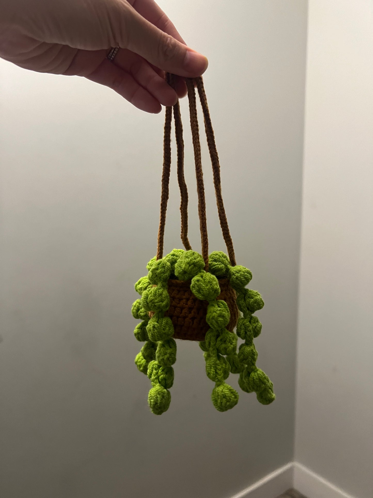 crochet plant pot