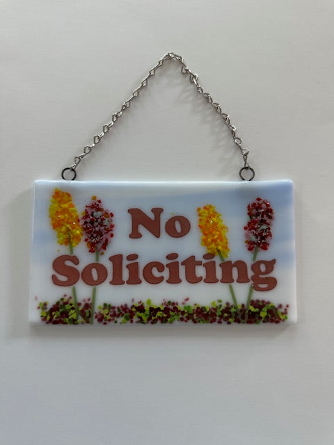 Suncatcher - No Soliciting