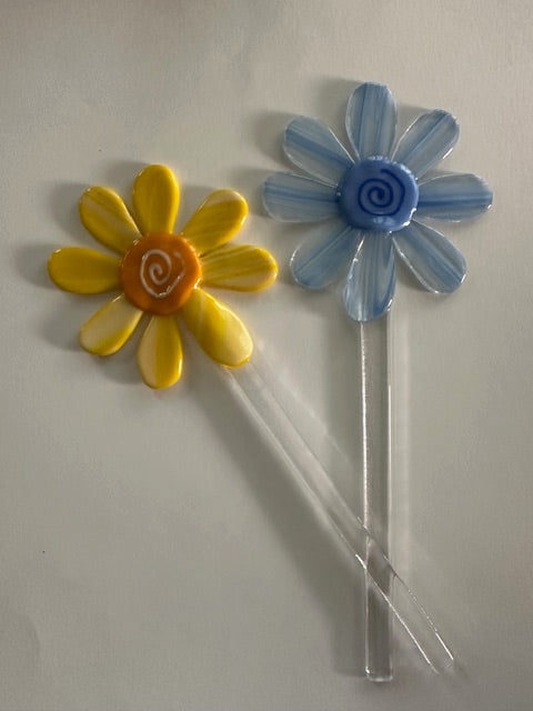 Plant Stake - Whimsical Flower