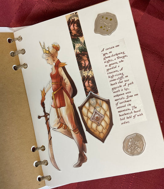 Dragon Rider Journaling Stickers