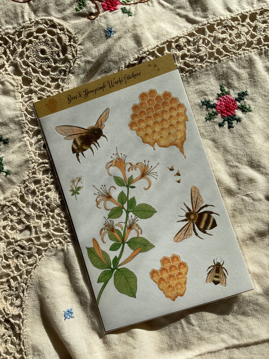 Bees & Honey Sticker Sheet