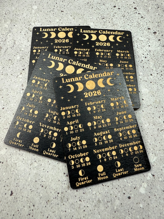 Mini 2026 Lunar Calendar