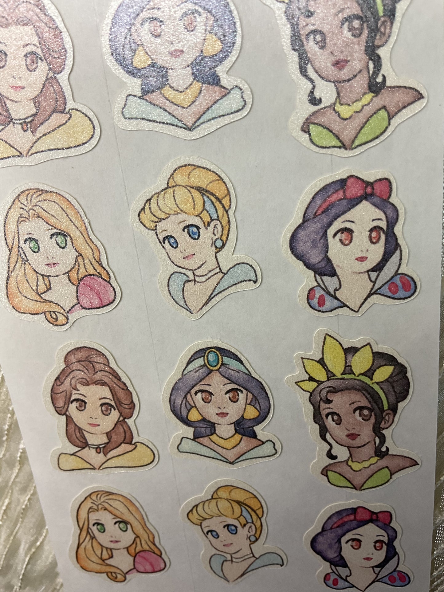 Princess Sticker Sheet