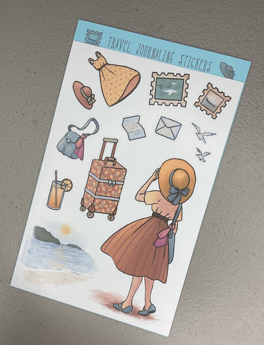 Travel Journaling Stickers