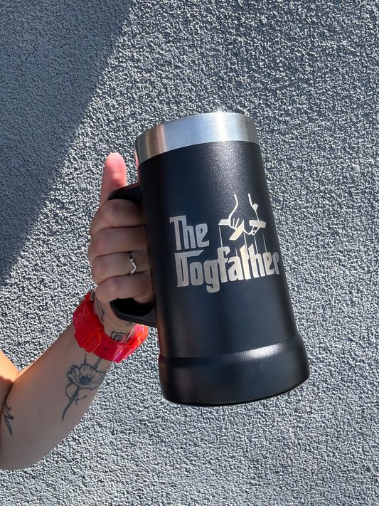 Dog father beerstein