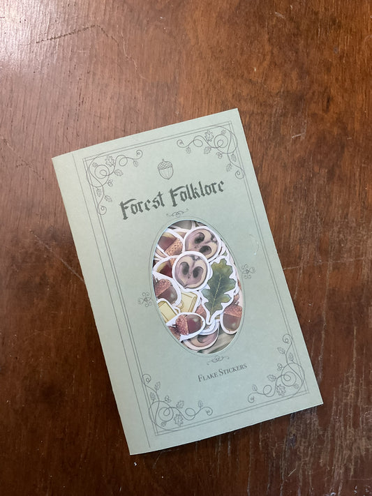 Forest Folklore Flake Stickers