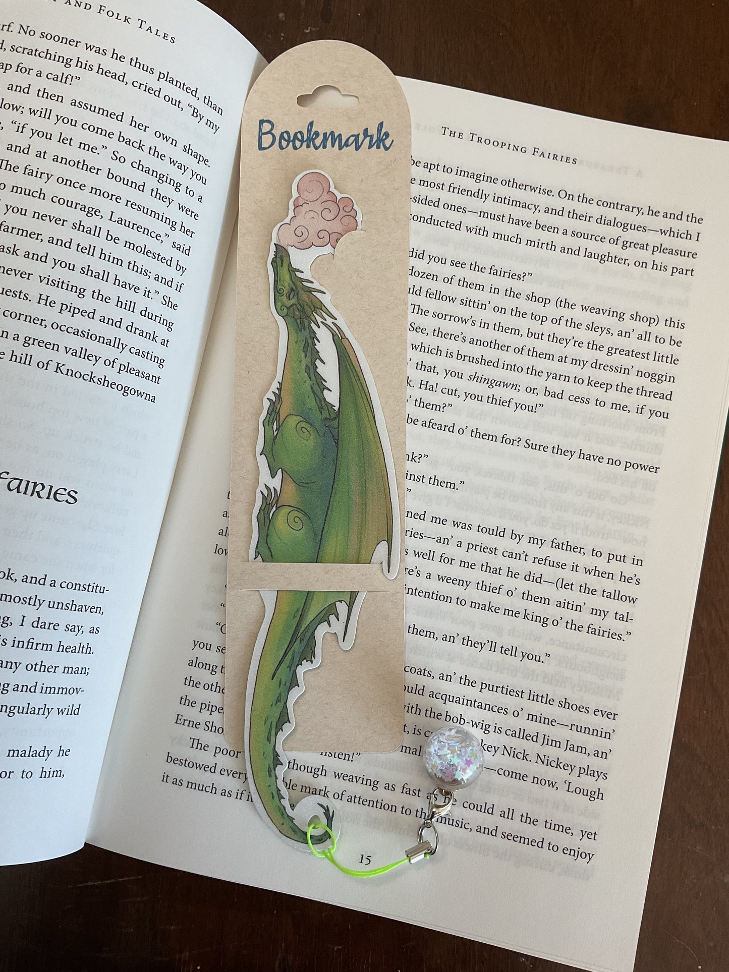 Sleeping Dragon Bookmark