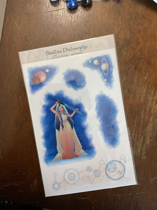 Stellar Philosophy Sticker Sheet