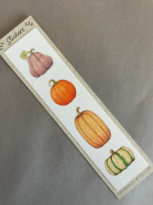 Pumpkin mini washi sticker sheet