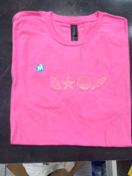 Seashell pink tshirt - BKOClothing.co