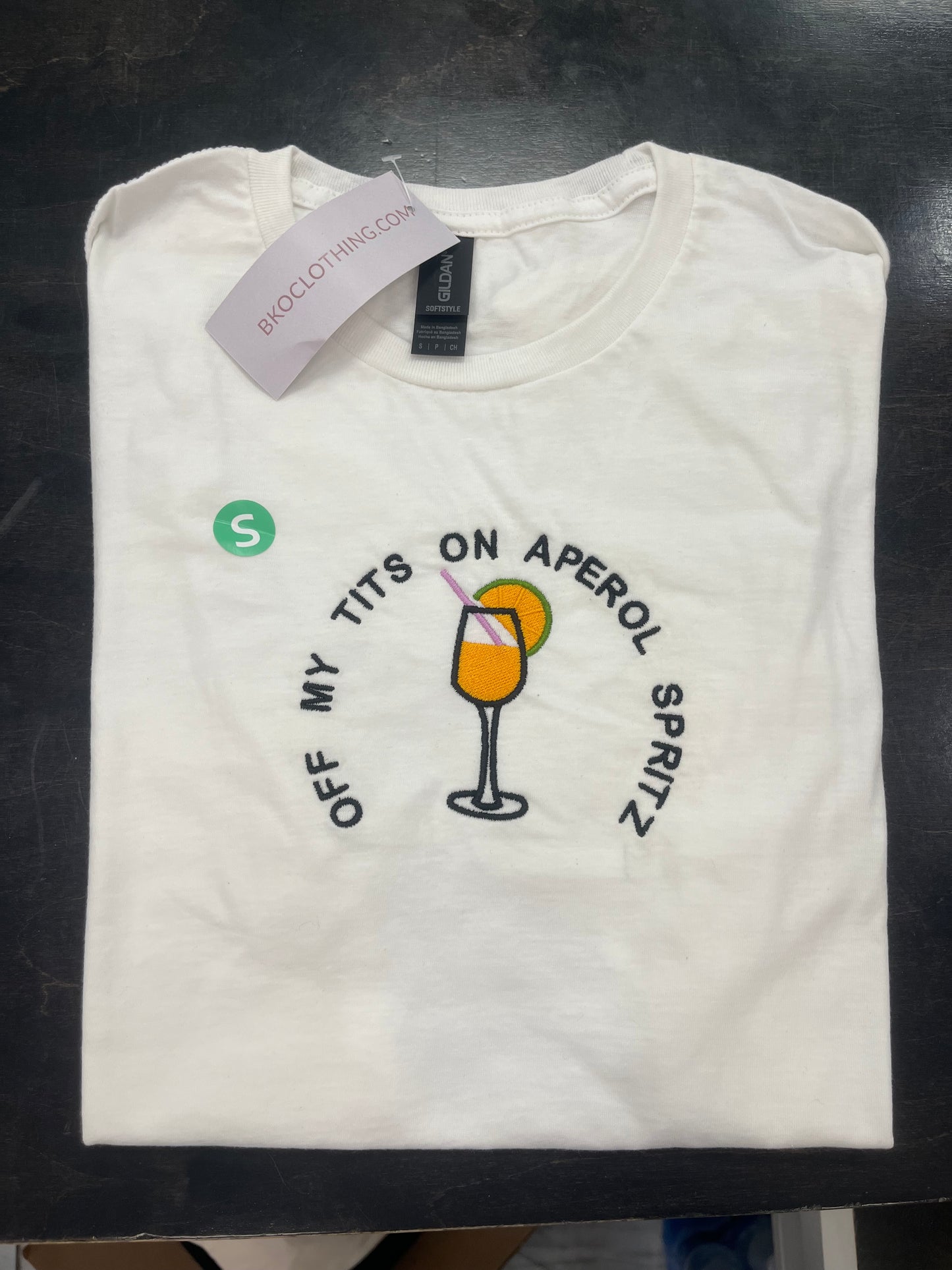 Aperol spritz tshirt white - BKOClothing.co
