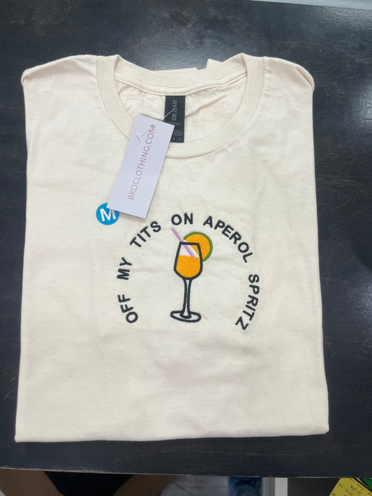 Aperol spritz tshirt sand - BKOClothing.co