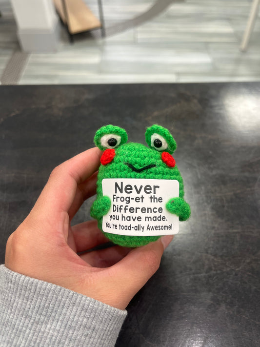 Frog Stuffed Animal Saying - BKOClothing.co