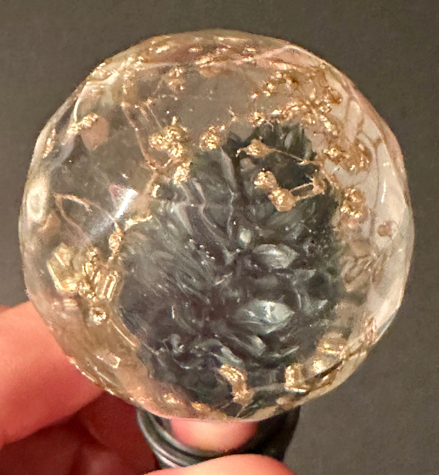 Blue Flower Bottle Stopper