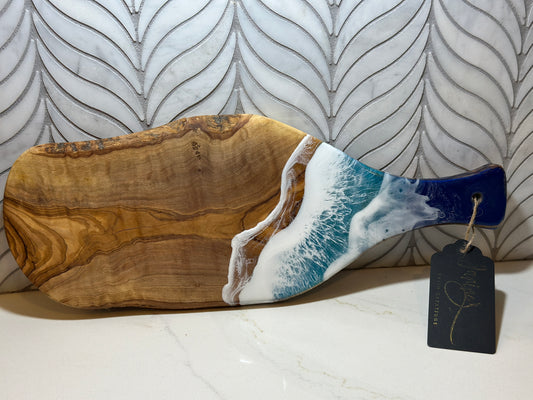 Olive Blue Waves Charcuterie