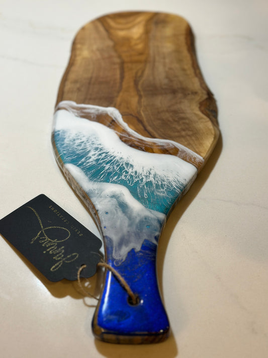 Olive Blue Waves Charcuterie