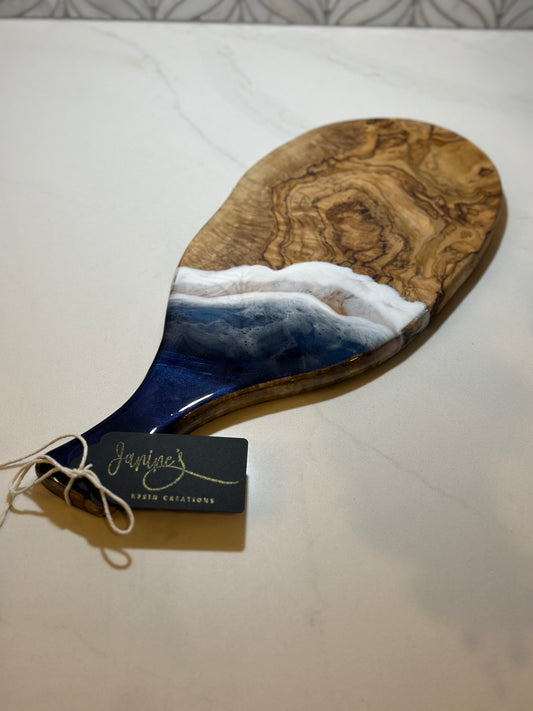 Olive Blue Waves Charcuterie
