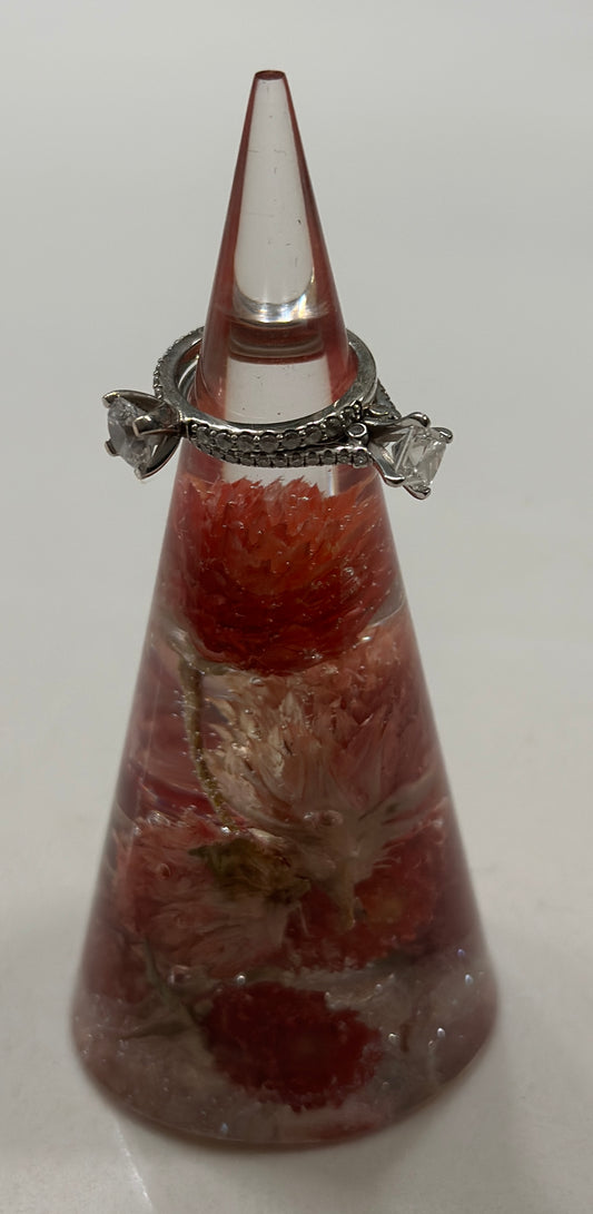 Flower Ring Holder