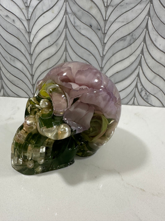 Purple carnation Skull LG- STV