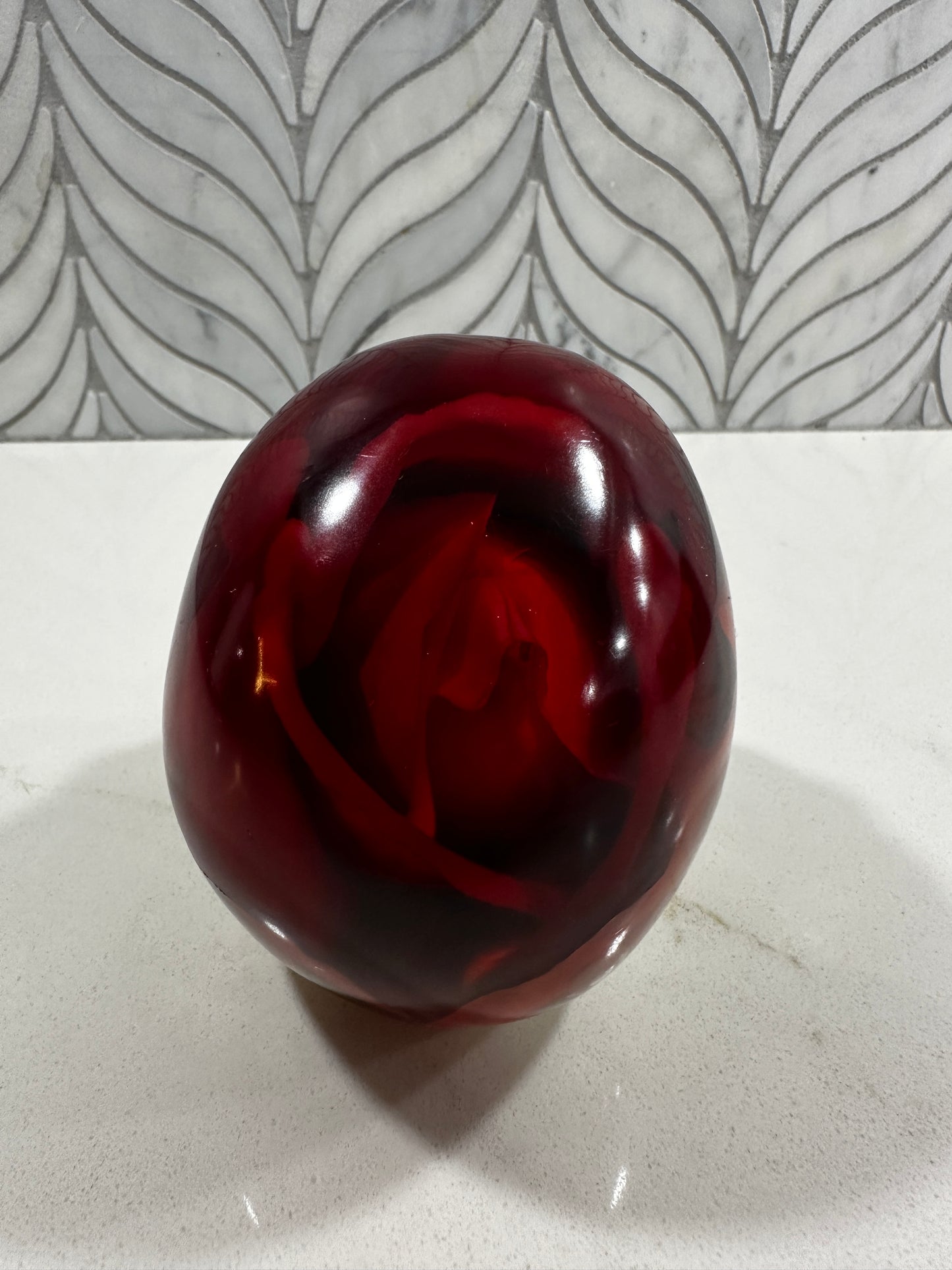 Red Rose Skull SM- CH