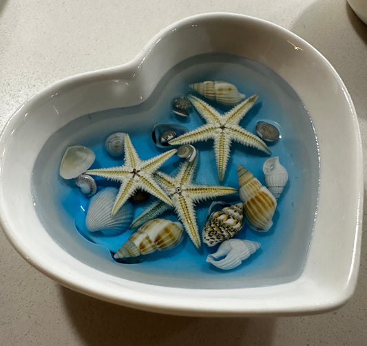 Sm Heart Dish Blue-CH