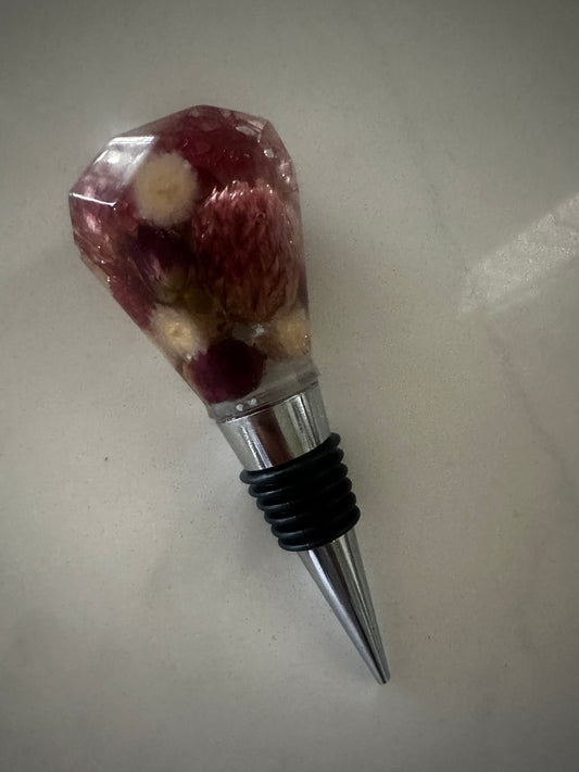 Flowers bottle stopper-CH
